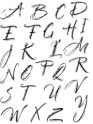 H - Clear Expressions - Brush Alphabet Set
