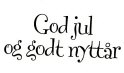 K&G - God jul og godt nytt år UM