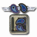 MR - Paisley Ribbon slides - Chic
