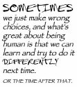 RC - Sometimes we Just