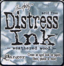 Distress Blekk - Weathered Wood