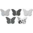 emb vellum butterflies black