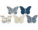 embellished butterflies navy