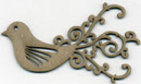 flutterby bird a, flourish