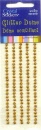 glitter dome gold 3mm