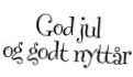 K&G - God jul og godt nytt år UM