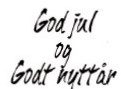 K&G - God jul og Godt nytt år UM (3 linjer)