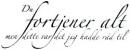 kg - du fortjener alt
