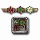 mr - flower ribbon charms - peace