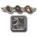 mr - graffiti paisley slides - manhattan