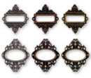 ornate plates