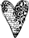 scroll heart large 139