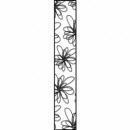 sheer ribbon doodle floral