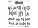st  ranger dylusion stamp collection  word love