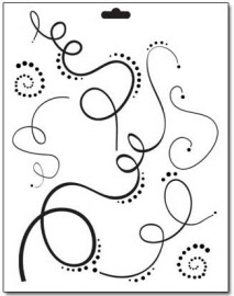 tcw - swirls and dots