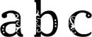tt - provance lowercase letters 1