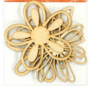 wood flourish - mixed flowers