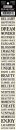 wordstrip - art de fleur