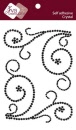 zc - symetrical swirls - black