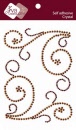 zc - symetrical swirls coffee chocolate