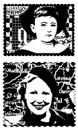 pamini - 13 women stamps